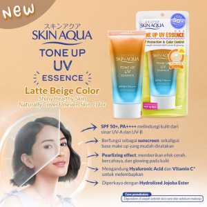 Skin Aqua Tone Up UV Essence SPF 50+ PA++++ 40gr Radian Glowing Skin Lavender | Mint Green | Rose | Latte Beige