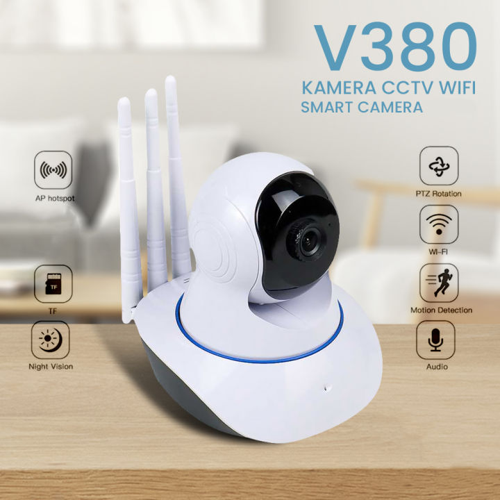 cctv V380 Y03 Cctv Wifi 1080P HD Tersembunyi Tanpa Kabel Cctv