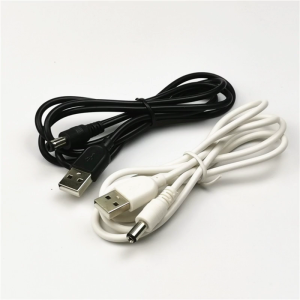 User Friendly USB to DC5521 Power Cable USB Male to 5.5mmx2.1mm Male for LED Lamp Home Security Cameras Fan & Gadgets