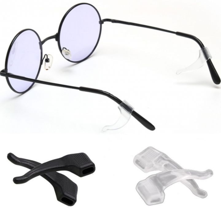 1/5/10Pair Eyewear Hooks Soft Silicone Eyeglass Temple Hook Spectacles