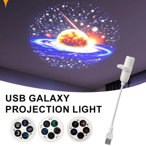 ZDSSY New Star Projector Night Light USB Plug in 360° Rotating Starry Sky Projection Lamp For Kids Bedroom Party Gift Room Decor