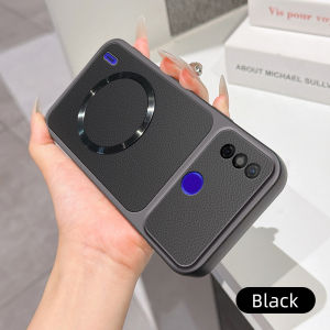 Casing for Tecno Spark 6 Go spark6go Spark go 2020 2021 KE5S KE5j KE5k Matte leather case with charging magnetic ring anti drop and shockproof phone case