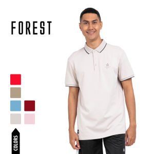 Forest Premium Weight Cotton Polo Tee 220gsm Interlock Knitted Polo T Shirt | Baju T Shirt Lelaki - 23761