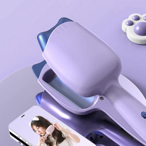 PrettyFloral~Curling Iron Wave Hair Curlers 2 Barrels curl iron hair curling iron Large Wave Perm