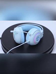 Computer Headset Over-Ear with Microphone Gaming E-Sports Desktop Dedicated Wired Microphone Laptop Headset Bluetooth