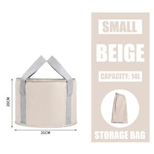 Ember Rendam Kaki Lipat 21liter Baskom Kaki Lipat Air Spa Foot Relax Foldable Water Basin