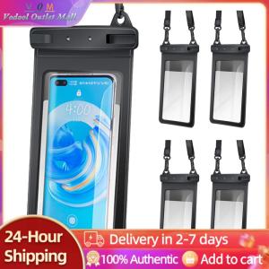 【Outlet】 5pcs Floating Phone Pouch Waterproof Floating Phone Case Cell Phone Dry Bag Phone Case Dry Bag