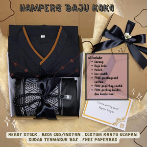 HAMPERS KOKO BAJU KOKO MUSLIM KADO WISUDA KADO BIRTHDAY HADIAH BAPAK GURU DOSEN PACAR COWOK