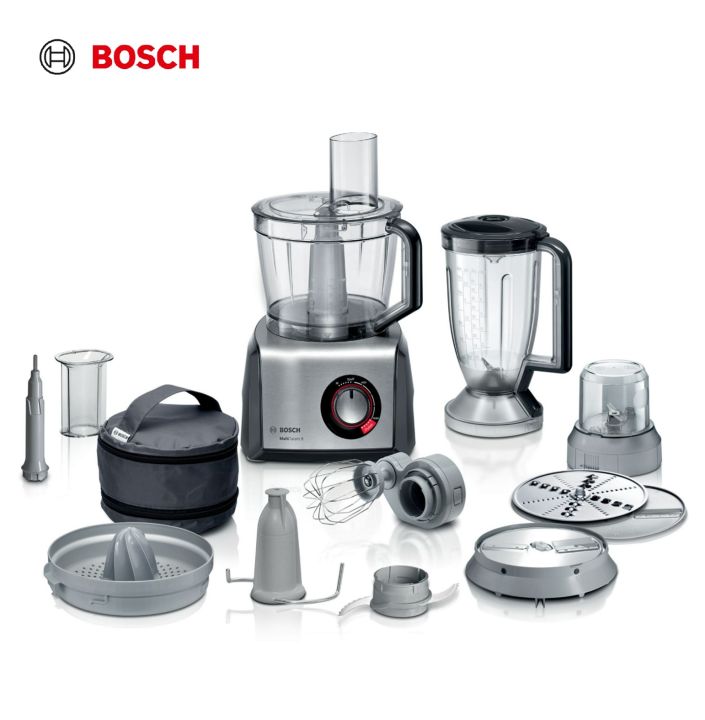 Bosch MC812M853G Food processor 1250W motor Food Preparation Multi talent with accessories Multifunctional up to 50 functions with Smart tool detection 2 years Local warranty Lazada Singapore