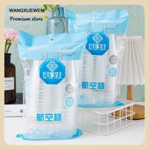 [COD] 50PCS Disposable Clear Plastic Cup Outdoor Picnic Birthday Kitchen Party Tableware Party Plastic Cups For Cold Drinks