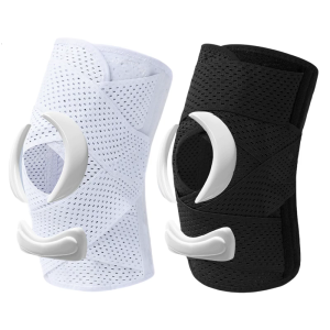 Knee Support Adjustable Knee Brace Multifunctional Knee Pads Knee Compression Sleeves for Gym Workout Basketball