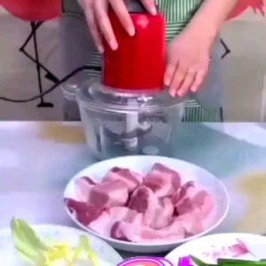 Chopper daging meat grinder electric meat Cooper pencacah kacang sayur bumbu dll kapasitas besar muat banyak food processor blender serbaguna gilingan daging