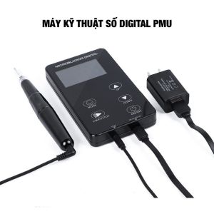 Máy xăm kỹ thuật số PMU Microblading Digital / Máy Phun Xăm Kỹ Thuật Số Gamma PMU Machine máy khắc sợi Hairstrokes / Máy phun xăm KTS tạo hạt sợi Micro blading / Máy kỹ thuật số đa năng