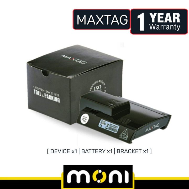 Original Max tag Smart Max Tag Maxtag Touch n Go TNG Toll Reader (1 ...