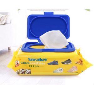 Hộp 30 Khăn Ướt Lau Giày SNEAKER Siêu Sạch Khăn Lau Giày Túi Xách Đa Năng