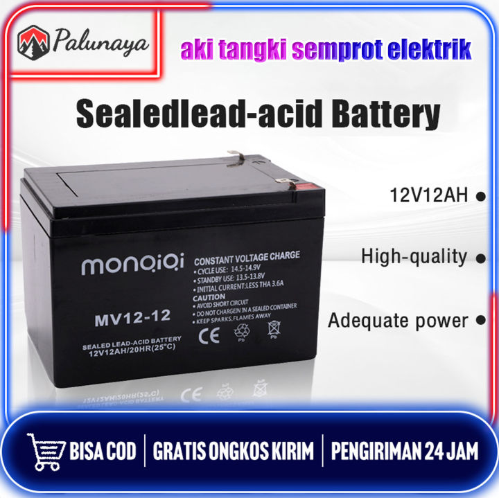 aki tangki semprot elektrik / Aki Battery12V 8Ah / Aki Kering Sprayer
