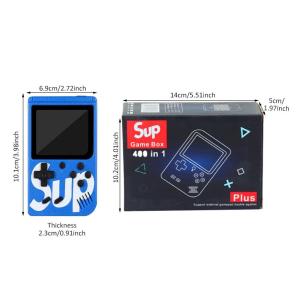Gameboy 400 in 1 Gamebox 3 Inch Retro Mini Pocket Game Machine Rechargeable Portable