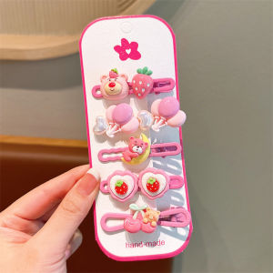 Cartoon Kuromi Hair Accessories Childrens Hairpins New Style Side Forehead Bangs Clips Cute Baby Hairpins For Kids
