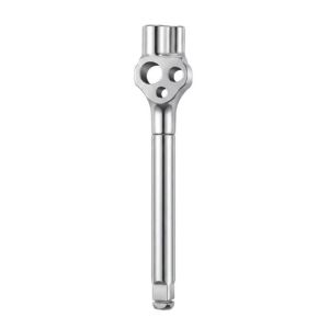 ALICE XU Extended Levers Design Hexagonal Bit Adapter Heavy Duty Torque Amplifier Multi-Function Hex Wrench Adapter For 5-14Mm Wrenches Handle Extension Rod Wrench Extension Bar Auto Repair