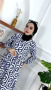 Midi Dress Wanita Kekinian 2022