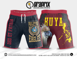 The Fraternal Order of Eagles KUYA SHORTS with pockets FULL SUBLIMATION