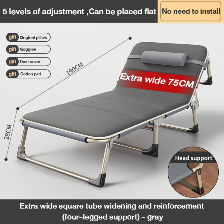 foldable bed, bed, portable bed, convenient, easy to use, sleep ...