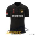 Kaos Polo Bola Baju Kerah Piala Dunia Indonesia 2023 Lengan Pendek Premium All Color Jumbo. 