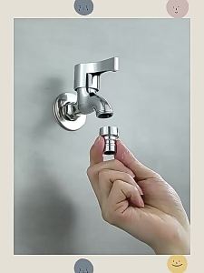AU All-copper washing machine quick-open slow-close connector 1/2 inch faucet cold water tap small tap for bathroom