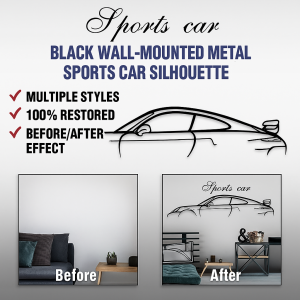 Decorative Painting Minimalist Metallic Wall Art Details Show Craftsmanship Rust and Corrosion Resistant