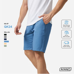 Quần Short Nam Kaki AVIANO 6 Màu Phong Cách Hàn Quốc