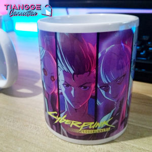 Cyberpunk Edgerunners MUG (David Night City) 2077 game anime inspired for hot and cold drinks water soda juice coffee