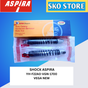 Shock YH-F22A0-VGN-1700 Aspira SHOCK ABSORBER BELAKANG (SET) Skok ABS Belakang VEGA NEW Original Murah