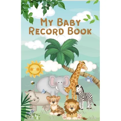 New Designs/Content Glossy Cover Immunization/Vaccination / Health Record Baby Book