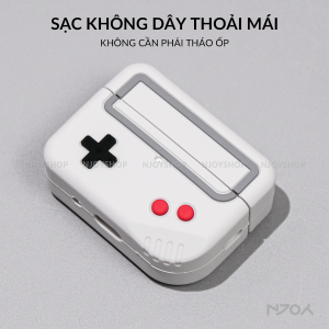 Ốp Máy Chơi Game 3D AhaStyle Kèm Dây Đeo Móc Khóa Cho Tai Nghe Airpods Pro 2 3 4 Njoyshop