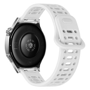 Zionia 22mm 20mm Breathable Skin-friendly Silicone Watch Strap for Huawei Watch GT 2 3 4 5 6 Pro Titanium Ceramic Active Classic Runner Ultimate Bunds Elite GT2 GT3 GT4 GT5 GT6 SE 2E Honor GS GS3 GS3i GS4 Magic 2 Dream 46mm 43mm 42mm 41mm Accessories