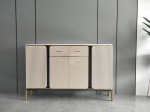 Light luxury stone plate sideboard kitchen cabinet sideboard kitchen cabinet wall integrated storage cabinet modern simple tea cabinet kitchen cabinet sideboard evision console cabinet