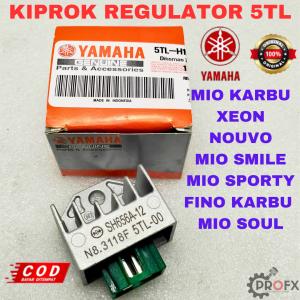 KIPROK REGULATOR YAMAHA 5TL MIO SOUL SMILE SPORTY XEON NOUVO FINO KARBU KUALITAS ORIGINAL ASLI YGP