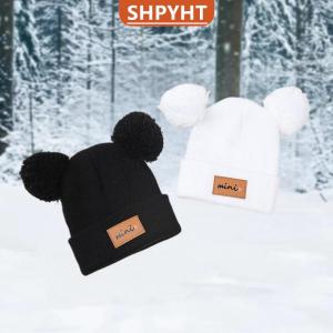 [COD] SHPYHT SPORTS 1Pcs Kids Beanie Cap Newborn Baby Winter Hat For Girls Boys Infant Accessories Elastic 0-3Y Toddler Children Hats