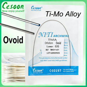 1Pc TMA Ovoid Form Ti-Mo Alloy
