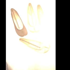 2024Pink Satin Women Ballet Flats Split Toe Tabi Shoes Woman Slip-on Loafers Ladies Lazy Spadrills Casual Sneakers Women