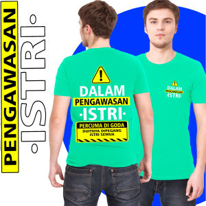 Kaos DALAM PENGAWASAN ISTRI kaos distro terbaru bahan pe soft combet 24s adem dan nyaman di pakai kaos kata-kata terbaru