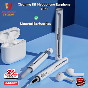 3-In-1 Cleaning Kit Pembersih Earphone Multi Cleaning Pen Portable Cleaner Pen 3 in 1 Cleaning Kit Multifungsi Pembersih Earphone TWS BISA COD ORIGINAL ORI 100% PRODUK TERMURAH MURAH LEBAY TERBAIK INDONESIA TECHNO GADGET PEMBERSIH EARPHONE EAR PHONE NIB