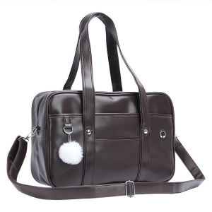 Japanese JK School Bag Women Tote Shoulder Bag Uniform Handbag Large Capacity Laptop Commuter Bag2026