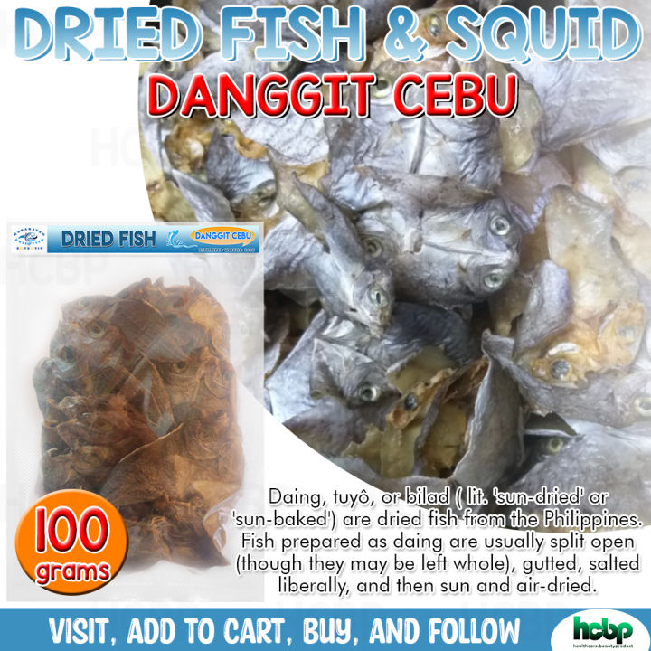 Dried Fish DANGGIT CEBU Daing na Danggit ( 100g/200g/500g/1KG ) Sun ...
