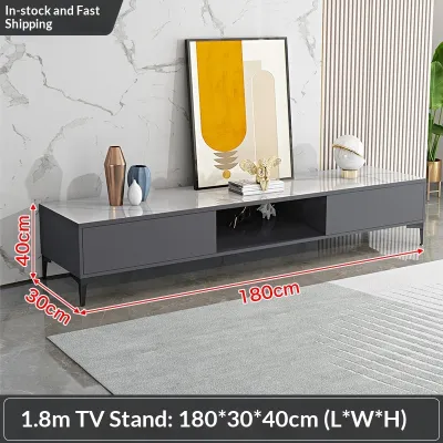 LULU TV Cabinet Modern Minimalist Living Room New Floor Cabinet Small Apartment Bedroom Simple TV Stand Storage Cabinet Sofa Side Table For Living Room Bedroom Home Use