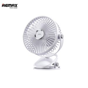 Remax Fan Clamp F41 - พัดลม ตั้งโต๊ะ ขนาดเล็ก พกพาได้ เสียบสาย USB