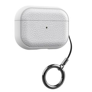 New TPU Leather Pattern Protective Case for Apple Airpods 4 3 2 1 Shockproof Cover with Buckle for Airpods Pro 2 Bluetooth Headphone Accessories