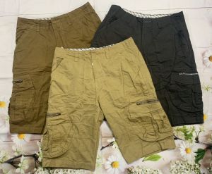 Quần Short Kaki Nam Túi Hộp Cao Cấp Chất Vải Mềm Mịn Bền Màu