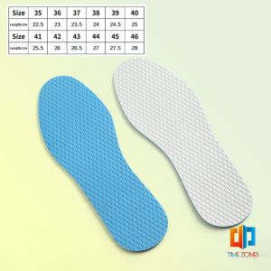 T.Z. แผ่นรองพื้นรองเท้า ตัดได้ให้เท่าเท้าเรา พื้นรองเท้าเบาและเย็น ระบายอากาศ ใส่สบาย บางพิเศษ insoles