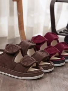 2025Summer Men diabetes foot sandals Velcro adjustable width foot swelling shoes Middle aged and elderly people anti-skid indoor and outdoor8/27